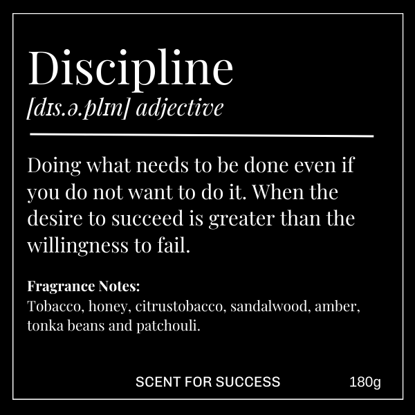 Discipline Candle