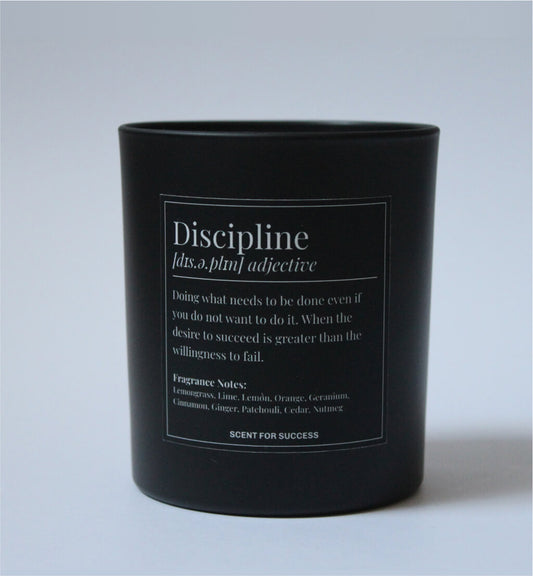 Discipline Candle